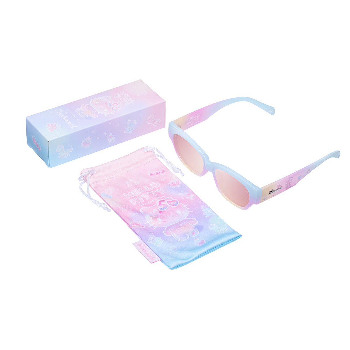 Hello Kitty x Knockaround 50th Anniversary Sunglasses (Junipers) Hello Kitty x Knockaround 50th Anniversary Sunglasses (Junipers)