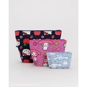 Hello Kitty and Friends x Baggu Go Pouch Set Bags Baggu Corporation   