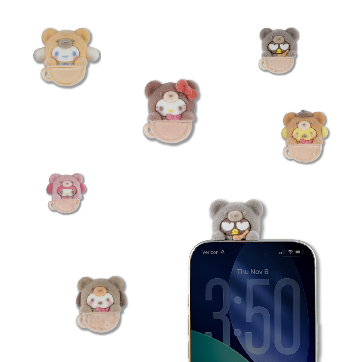 Hello Kitty and Friends x Sonix Latte Bears Peeker Charms Blind Box Accessory BySonix Inc.