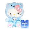 Hello Kitty Birthstone Mascot Keychain (Mar-Aquamarine) Accessory NAKAJIMA CORPORATION