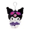 Kuromi Plush Mascot Clip (Summer Swim Series) Plush NAKAJIMA CORPORATION
