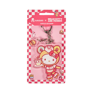 Hello Kitty x Tokidoki Drive-In Acrylic Keychain (Fast Food) Accessory TOKIDOKI