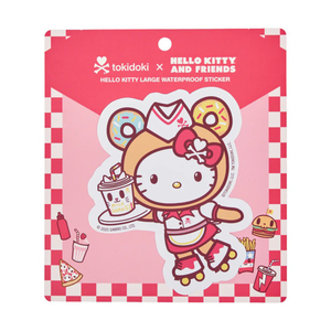 Hello Kitty x Tokidoki Large Sticker (Fast Food) Stationery TOKIDOKI
