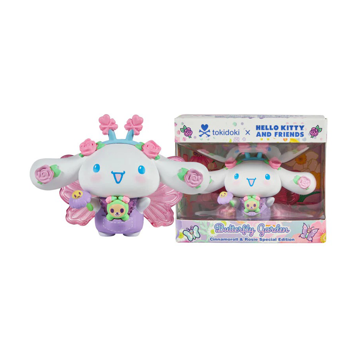 Cinnamoroll x Tokidoki Rosie Butterfly Special Edition Figurine (Butterfly Garden) Toys&Games TOKIDOKI