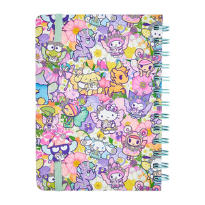 Hello Kitty and Friends x Tokidoki Spiral Notebook (Butterfly Garden) Stationery TOKIDOKI