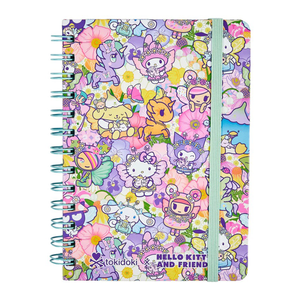 Hello Kitty and Friends x Tokidoki Spiral Notebook (Butterfly Garden) Stationery TOKIDOKI