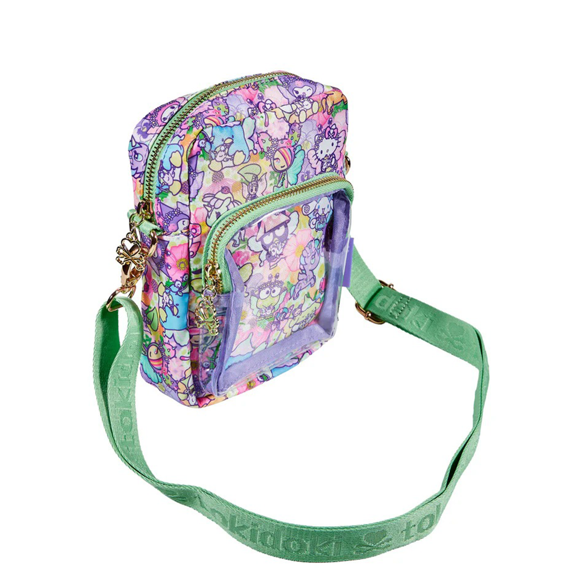 hello kitty butterfly backpack tokidoki x Hello Kitty and Friends Butterfly Garden Clear Pocket Mini Crossbody