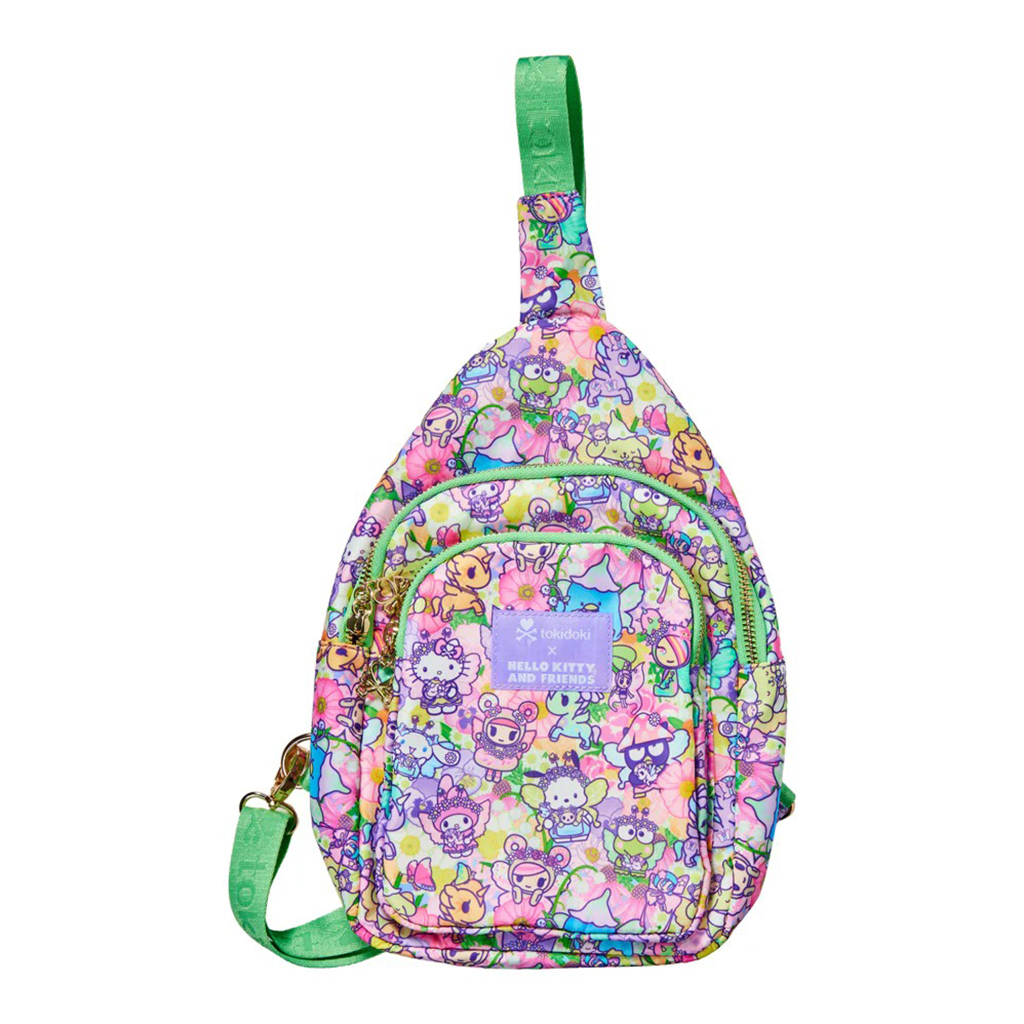tokidoki x Hello Kitty and Friends Butterfly Garden Sling Bag
