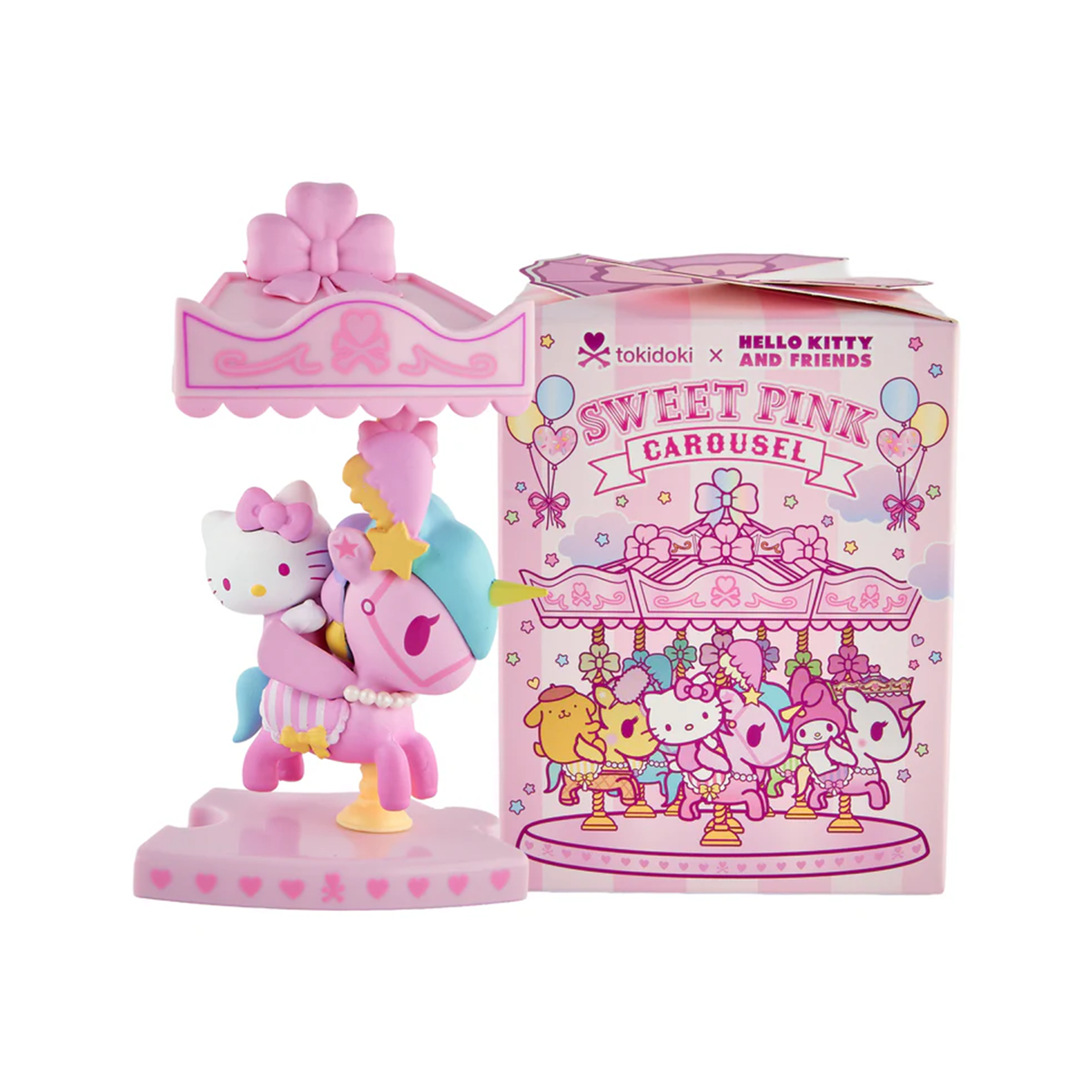 Hello Kitty and Friends x Tokidoki Blind Box (Sweet Pink Carousel) Toys&Games TOKIDOKI