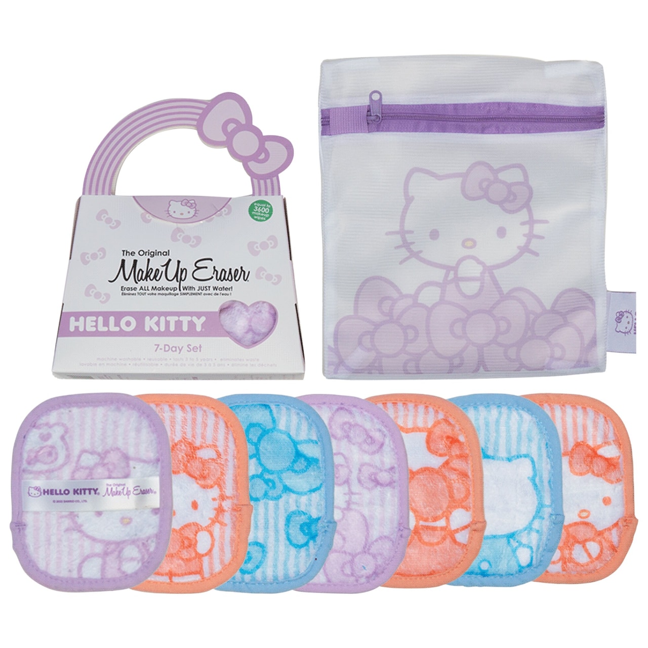 Hello Kitty Cosmetic Bags Sanrio Storage Box Make Up Case Lipstick