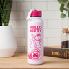 Hello Kitty Stainless Steel Water Bottle (Strawberry Milk) Travel Silver Buffalo
