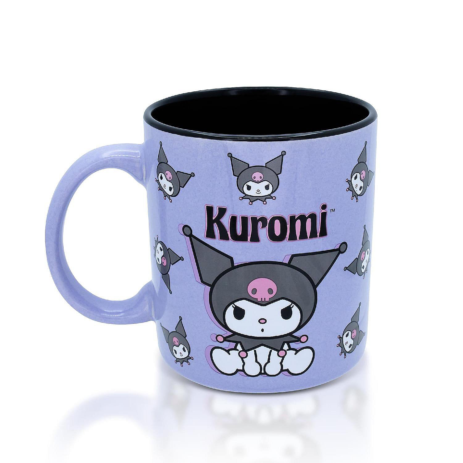 Kuromi All-Over Print Purple Mug Home Goods Silver Buffalo LLC   