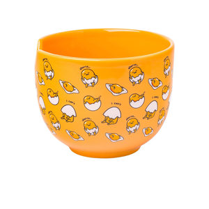 Gudetama Ceramic Ramen Bowl and Chopstick Set (Lazy Egg) Home Goods Silver Buffalo LLC   
