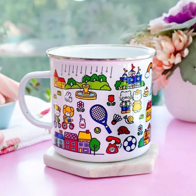 Hello Kitty Cute Ceramic Cup Office Mug Girl's Gift – Hello Kitty Camp