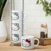 Hello Kitty Winking Hearts 5-Piece Ceramic Mug Stack Home Goods Silver Buffalo LLC   
