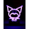 Kuromi Silhouette Neon Light Lamp Home Goods Silver Buffalo LLC   
