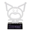 Kuromi Silhouette Neon Light Lamp Home Goods Silver Buffalo LLC   