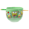 Keroppi Ceramic Ramen Bowl and Chopstick Set (Snap Shots) Home Goods Silver Buffalo