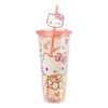 Hello Kitty 24oz Apples & Cinnamon Travel Tumbler Home Goods Silver Buffalo