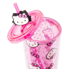 Hello Kitty 24oz Bows & Dots Travel Tumbler Home Goods Silver Buffalo