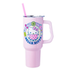 Hello Kitty 40oz Stainless Steel Travel Tumbler (Kawaii Fruit) Home Goods Silver Buffalo