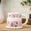 Hello Kitty Ceramic Mug (Birthday Cake) Home Goods Silver Buffalo