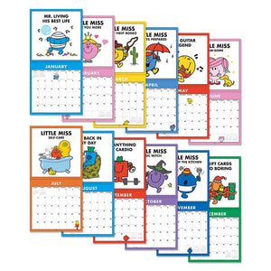 Mr Men Little Miss x Studio Oh! 2026 Wall Calendar Sales Prom Studio Oh