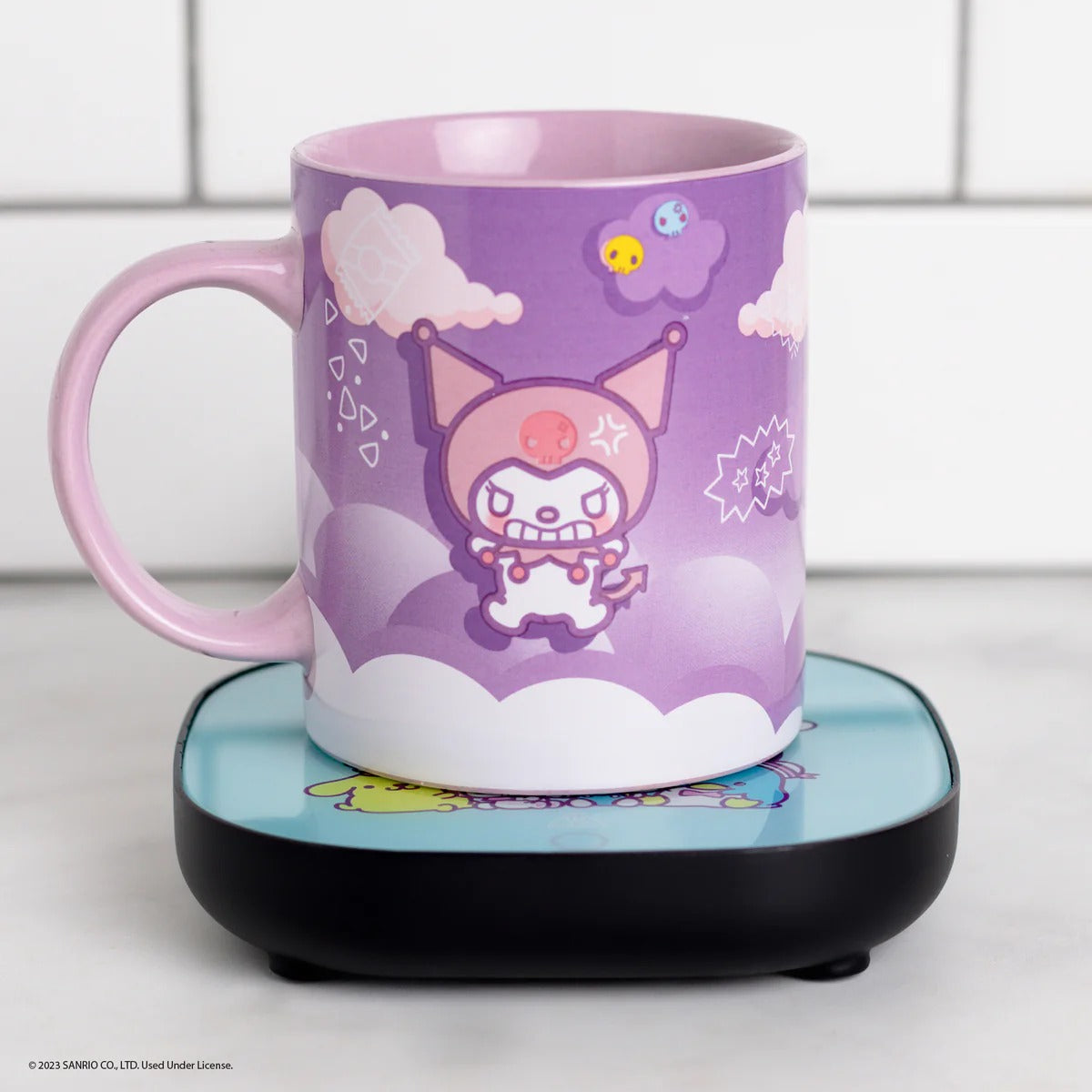 Coffee Warmer For Desk With Mug Set Cup Warmer Cute Cat Mug Set
