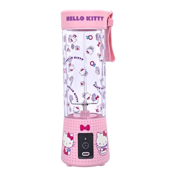Hello Kitty Milk Bottle Silver Diamond Charm