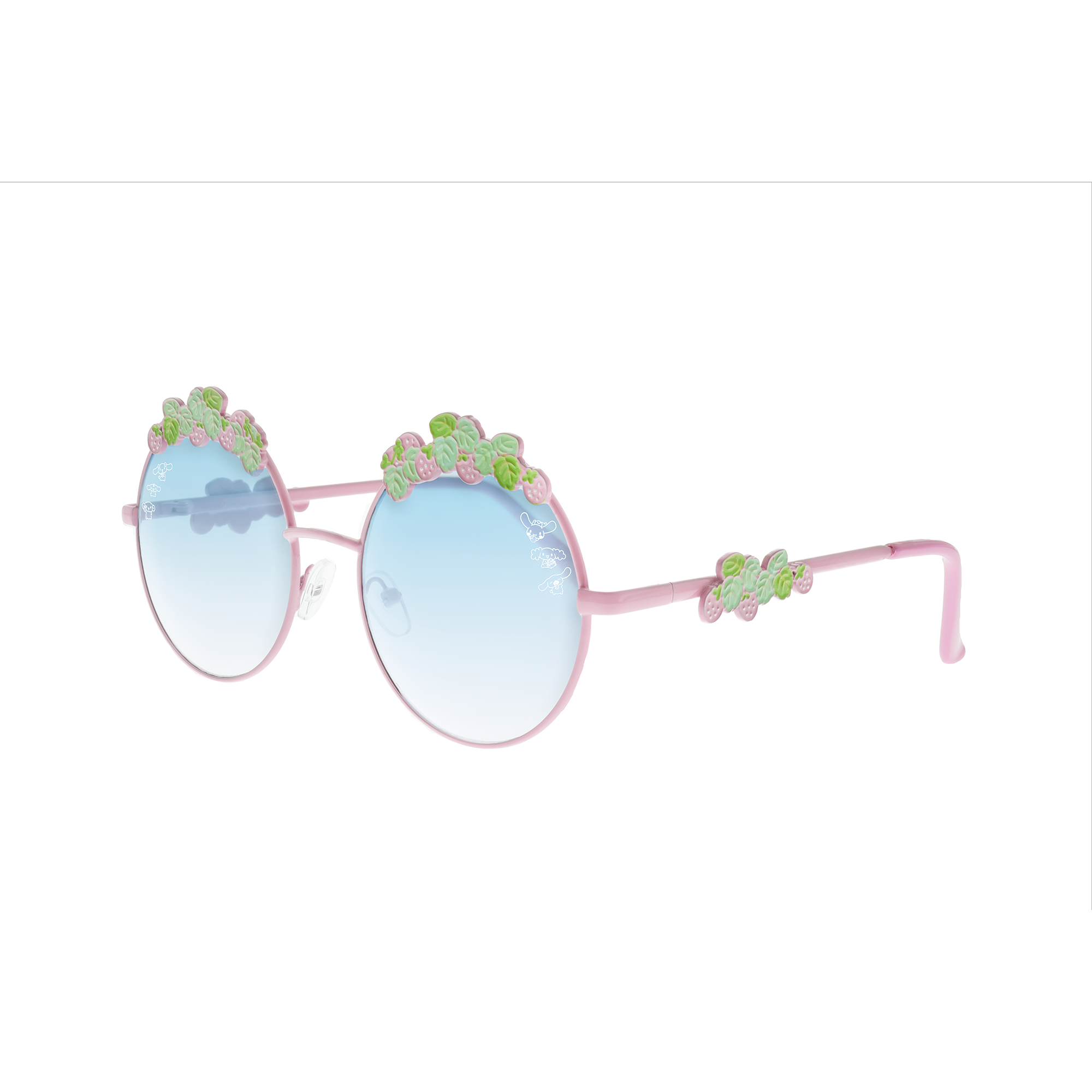 Cinnamoroll x Sunscape Eyewear Strawberry Fields Sunglasses Accessory Sunscape Eyewear Inc   