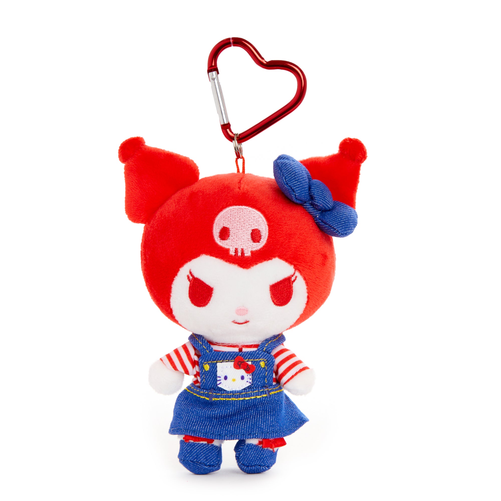 Kuromi Plush Mascot Keychain (Sanrio Friends Cosplay Series - Hello Ki