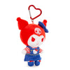 Kuromi Plush Mascot Keychain (Sanrio Friends Cosplay Series - Hello Kitty) Accessory Global Original