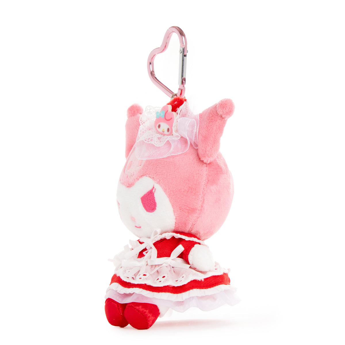 Kuromi Plush Mascot Keychain (Sanrio Friends Cosplay Series - My Melody) Accessory Global Original