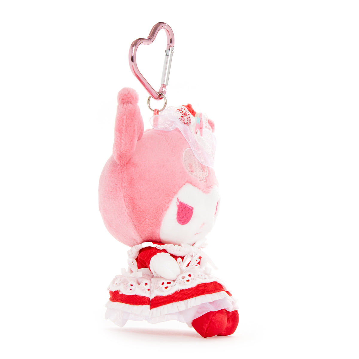 Kuromi Plush Mascot Keychain (Sanrio Friends Cosplay Series - My Melody) Accessory Global Original