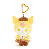 Kuromi Plush Mascot Keychain (Sanrio Friends Cosplay Series - Pompompurin) Accessory Global Original