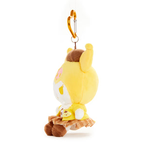 Kuromi Plush Mascot Keychain (Sanrio Friends Cosplay Series - Pompompurin) Accessory Global Original