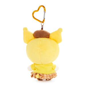 Kuromi Plush Mascot Keychain (Sanrio Friends Cosplay Series - Pompompurin) Accessory Global Original