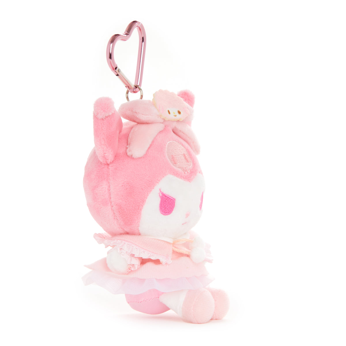 Kuromi Plush Mascot Keychain (Sanrio Friends Cosplay Series - My Sweet Piano) Accessory Global Original
