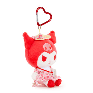 Kuromi Plush Mascot Keychain (Sanrio Friends Cosplay Series - Marroncream) Accessory Global Original