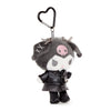 Kuromi Plush Mascot Keychain (Sanrio Friends Cosplay Series - Badtz-maru) Accessory Global Original