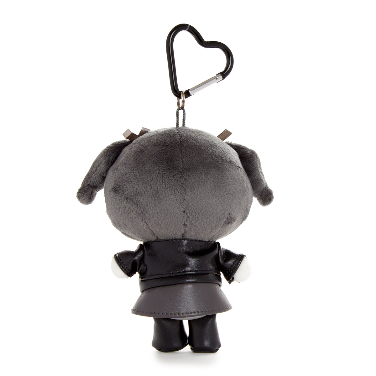 Kuromi Plush Mascot Keychain (Sanrio Friends Cosplay Series - Badtz-maru) Accessory Global Original