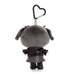 Kuromi Plush Mascot Keychain (Sanrio Friends Cosplay Series - Badtz-maru) Accessory Global Original