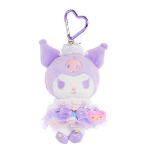 Kuromi Plush Mascot Keychain (Sanrio Friends Cosplay Series - LittleTwinStars) Accessory Global Original