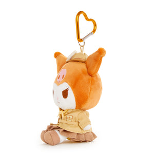 Kuromi Plush Mascot Keychain (Sanrio Friends Cosplay Series - Monkichi) Accessory Global Original