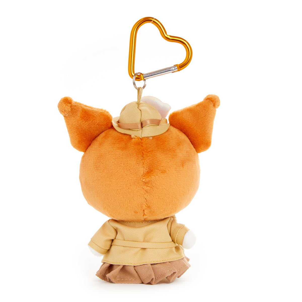Kuromi Plush Mascot Keychain (Sanrio Friends Cosplay Series - Monkichi) Accessory Global Original