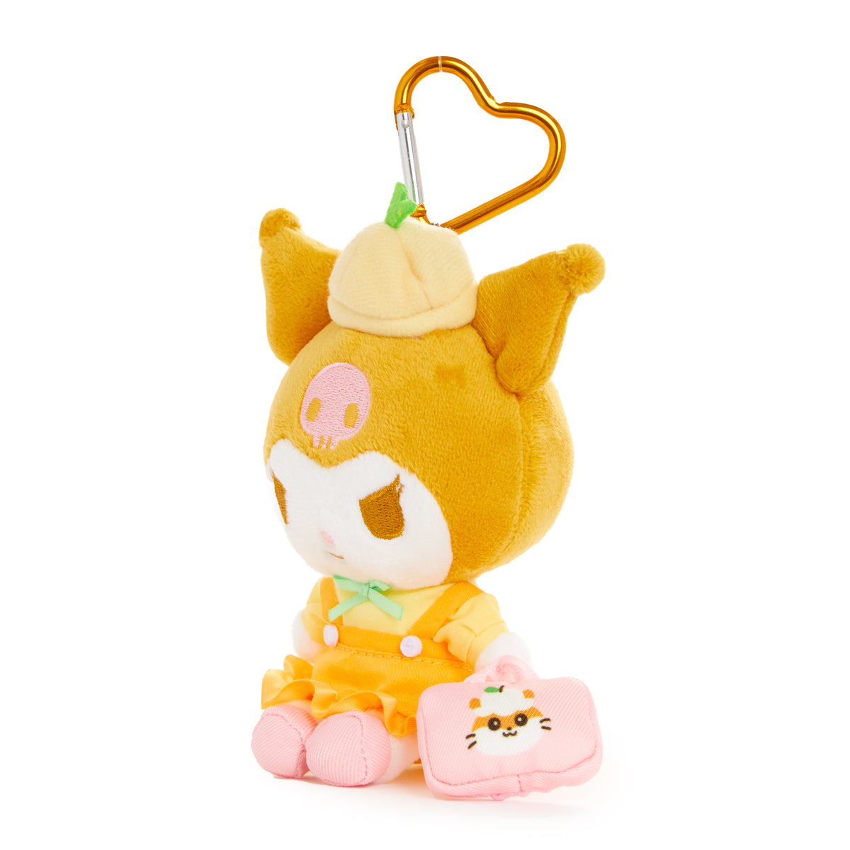 Kuromi Plush Mascot Keychain (Sanrio Friends Cosplay Series - Corocorokuririn) Accessory Global Original