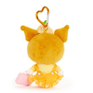 Kuromi Plush Mascot Keychain (Sanrio Friends Cosplay Series - Corocorokuririn) Accessory Global Original