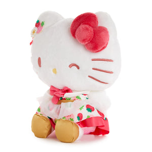Hello Kitty 8" Plush (Strawberry News 50th Anniversary) Plush Global Original