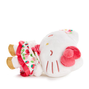 Hello Kitty 8" Plush (Strawberry News 50th Anniversary) Plush Global Original