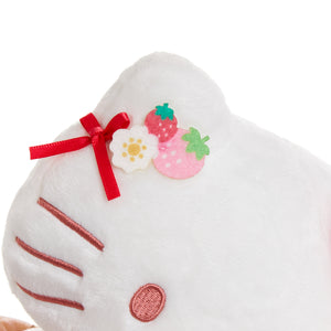 Hello Kitty 8" Plush (Strawberry News 50th Anniversary) Plush Global Original